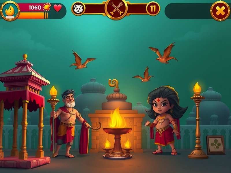 Holy Ganges Rituals Game Scene